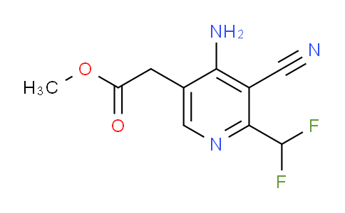 AM52561 | 1806838-33-4 | Methyl 4-amino-3-cyano-2-(difluoromethyl)pyridine-5-acetate