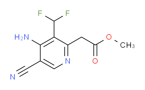 AM52562 | 1806810-62-7 | Methyl 4-amino-5-cyano-3-(difluoromethyl)pyridine-2-acetate