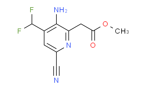 AM52564 | 1805349-51-2 | Methyl 3-amino-6-cyano-4-(difluoromethyl)pyridine-2-acetate
