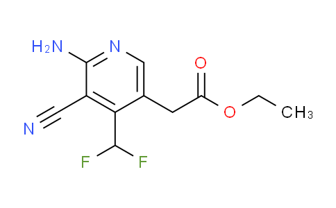 AM52565 | 1805328-58-8 | Ethyl 2-amino-3-cyano-4-(difluoromethyl)pyridine-5-acetate