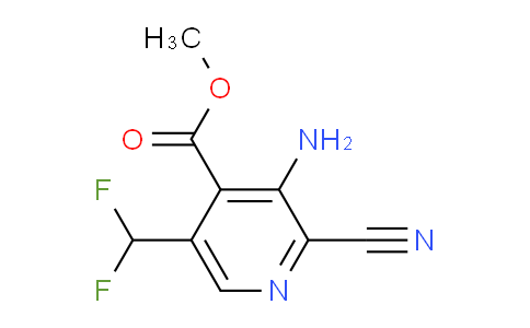 AM52573 | 1805327-45-0 | Methyl 3-amino-2-cyano-5-(difluoromethyl)pyridine-4-carboxylate