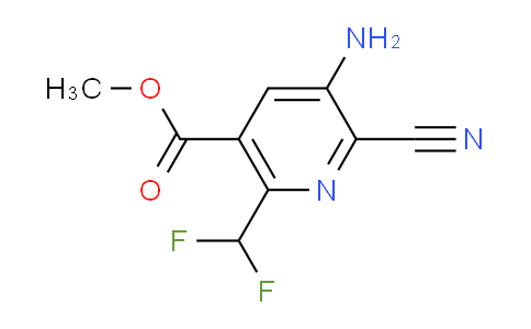 AM52574 | 1806814-09-4 | Methyl 3-amino-2-cyano-6-(difluoromethyl)pyridine-5-carboxylate