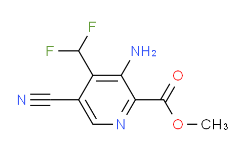 AM52577 | 1804727-36-3 | Methyl 3-amino-5-cyano-4-(difluoromethyl)pyridine-2-carboxylate