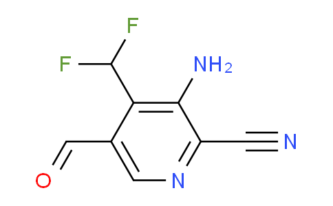 AM52580 | 1806813-27-3 | 3-Amino-2-cyano-4-(difluoromethyl)pyridine-5-carboxaldehyde