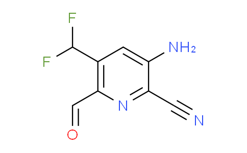 AM52581 | 1806837-17-1 | 3-Amino-2-cyano-5-(difluoromethyl)pyridine-6-carboxaldehyde