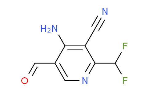 AM52588 | 1806796-76-8 | 4-Amino-3-cyano-2-(difluoromethyl)pyridine-5-carboxaldehyde