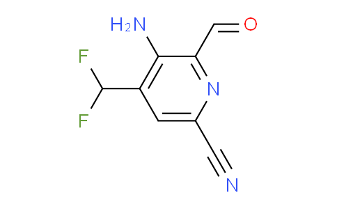 AM52591 | 1804727-00-1 | 3-Amino-6-cyano-4-(difluoromethyl)pyridine-2-carboxaldehyde
