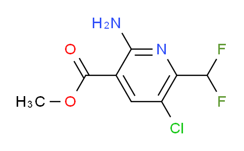 AM52603 | 1805919-68-9 | Methyl 2-amino-5-chloro-6-(difluoromethyl)pyridine-3-carboxylate
