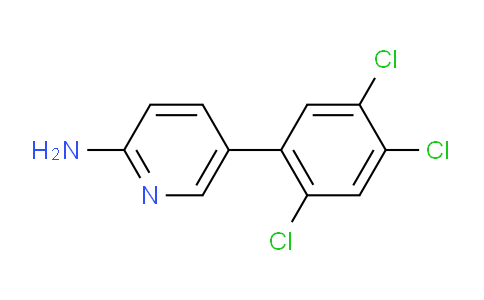 2-Amino-5-(2,4,5-trichlorophenyl)pyridine