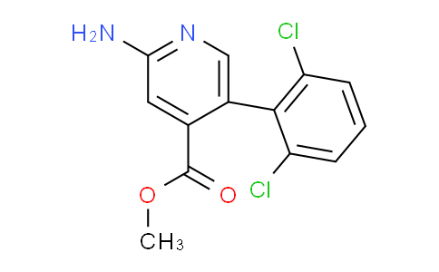 AM52651 | 1361760-58-8 | Methyl 2-amino-5-(2,6-dichlorophenyl)isonicotinate