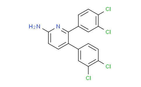 6-Amino-2,3-bis(3,4-dichlorophenyl)pyridine