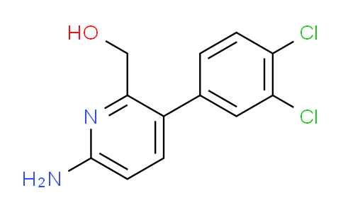 6-Amino-3-(3,4-dichlorophenyl)pyridine-2-methanol