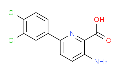 AM52670 | 1361719-74-5 | 3-Amino-6-(3,4-dichlorophenyl)picolinic acid