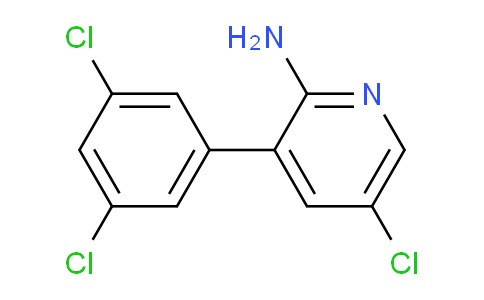 2-Amino-5-chloro-3-(3,5-dichlorophenyl)pyridine