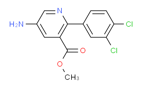 AM52678 | 1361686-93-2 | Methyl 5-amino-2-(3,4-dichlorophenyl)nicotinate