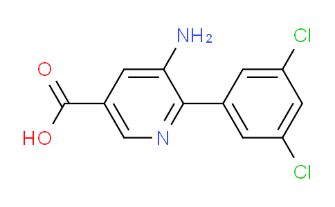 AM52688 | 1361749-92-9 | 5-Amino-6-(3,5-dichlorophenyl)nicotinic acid