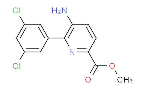 AM52693 | 1361838-92-7 | Methyl 5-amino-6-(3,5-dichlorophenyl)picolinate