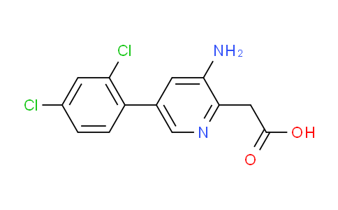 AM52716 | 1361826-81-4 | 3-Amino-5-(2,4-dichlorophenyl)pyridine-2-acetic acid