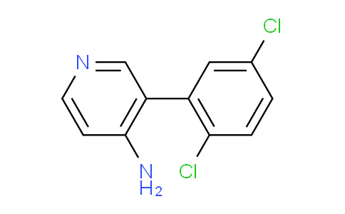 4-Amino-3-(2,5-dichlorophenyl)pyridine