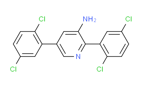 3-Amino-2,5-bis(2,5-dichlorophenyl)pyridine