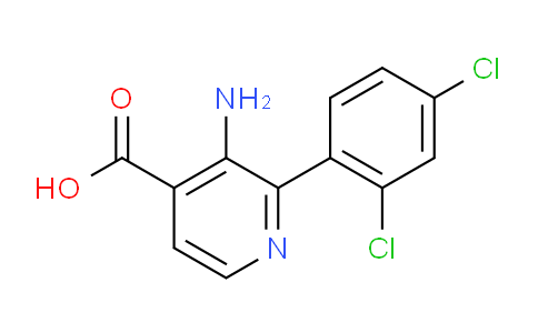 AM52723 | 1361786-23-3 | 3-Amino-2-(2,4-dichlorophenyl)isonicotinic acid