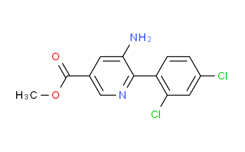 AM52730 | 1361807-90-0 | Methyl 5-amino-6-(2,4-dichlorophenyl)nicotinate