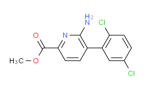 AM52741 | 1361837-71-9 | Methyl 6-amino-5-(2,5-dichlorophenyl)picolinate