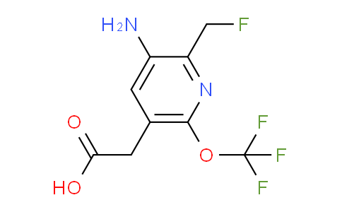 AM52747 | 1804467-78-4 | 3-Amino-2-(fluoromethyl)-6-(trifluoromethoxy)pyridine-5-acetic acid