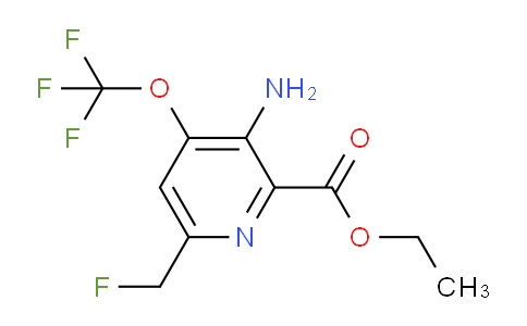 AM52749 | 1804541-38-5 | Ethyl 3-amino-6-(fluoromethyl)-4-(trifluoromethoxy)pyridine-2-carboxylate