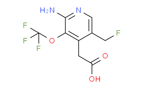 AM52751 | 1804541-61-4 | 2-Amino-5-(fluoromethyl)-3-(trifluoromethoxy)pyridine-4-acetic acid