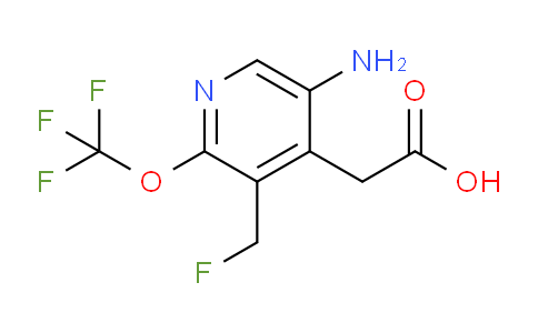 AM52754 | 1805999-95-4 | 5-Amino-3-(fluoromethyl)-2-(trifluoromethoxy)pyridine-4-acetic acid