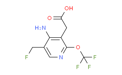 AM52757 | 1804029-54-6 | 4-Amino-5-(fluoromethyl)-2-(trifluoromethoxy)pyridine-3-acetic acid