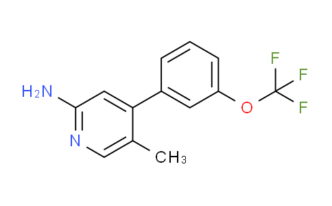 AM52765 | 1261651-26-6 | 2-Amino-5-methyl-4-(3-(trifluoromethoxy)phenyl)pyridine