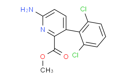 AM52768 | 1361701-37-2 | Methyl 6-amino-3-(2,6-dichlorophenyl)picolinate