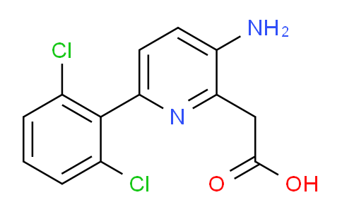 AM52784 | 1361469-08-0 | 3-Amino-6-(2,6-dichlorophenyl)pyridine-2-acetic acid