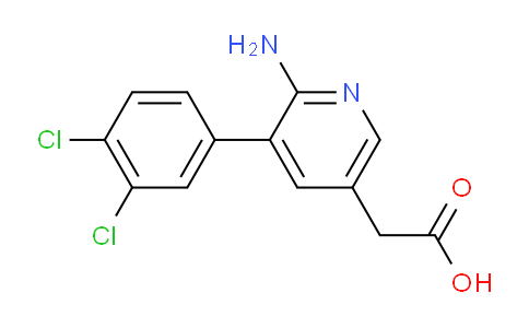 AM52786 | 1361846-94-7 | 2-Amino-3-(3,4-dichlorophenyl)pyridine-5-acetic acid