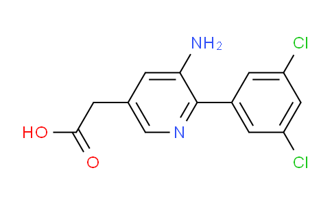 AM52794 | 1361745-07-4 | 3-Amino-2-(3,5-dichlorophenyl)pyridine-5-acetic acid