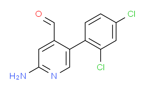 AM52807 | 1361771-92-7 | 2-Amino-5-(2,4-dichlorophenyl)isonicotinaldehyde
