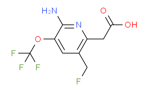 AM52818 | 1803471-39-7 | 2-Amino-5-(fluoromethyl)-3-(trifluoromethoxy)pyridine-6-acetic acid