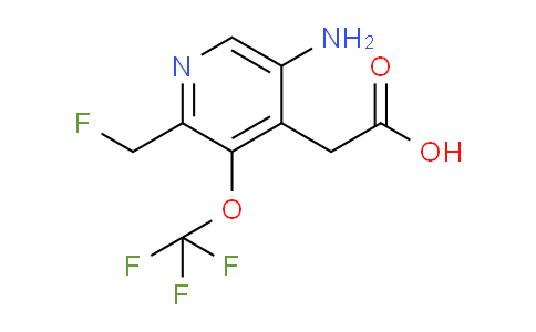 AM52822 | 1803471-50-2 | 5-Amino-2-(fluoromethyl)-3-(trifluoromethoxy)pyridine-4-acetic acid