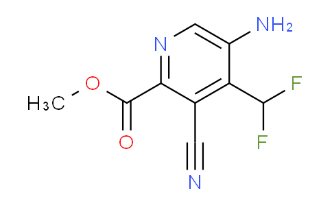 AM52823 | 1805936-34-8 | Methyl 5-amino-3-cyano-4-(difluoromethyl)pyridine-2-carboxylate