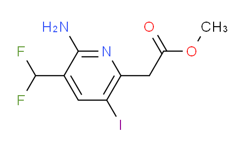 AM52830 | 1806917-02-1 | Methyl 2-amino-3-(difluoromethyl)-5-iodopyridine-6-acetate
