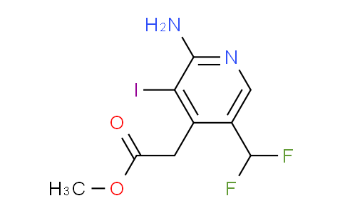 AM52833 | 1805216-40-3 | Methyl 2-amino-5-(difluoromethyl)-3-iodopyridine-4-acetate
