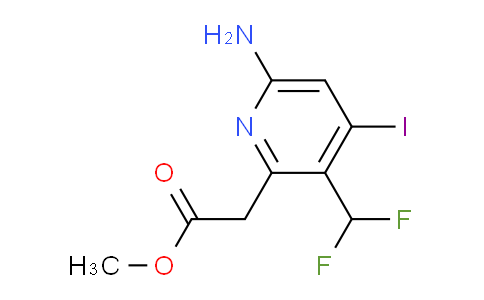 AM52834 | 1805149-55-6 | Methyl 6-amino-3-(difluoromethyl)-4-iodopyridine-2-acetate