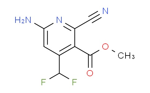 AM52851 | 1806843-53-7 | Methyl 6-amino-2-cyano-4-(difluoromethyl)pyridine-3-carboxylate