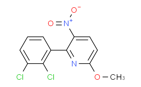 AM52856 | 1361674-44-3 | 2-(2,3-Dichlorophenyl)-6-methoxy-3-nitropyridine
