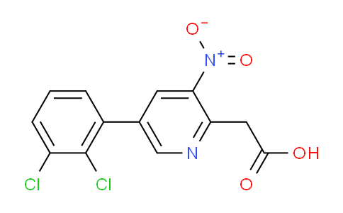 AM52858 | 1361676-69-8 | 5-(2,3-Dichlorophenyl)-3-nitropyridine-2-acetic acid