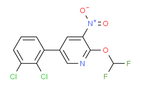 AM52860 | 1361788-78-4 | 5-(2,3-Dichlorophenyl)-2-(difluoromethoxy)-3-nitropyridine