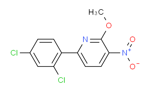 AM52864 | 1361814-73-4 | 6-(2,4-Dichlorophenyl)-2-methoxy-3-nitropyridine