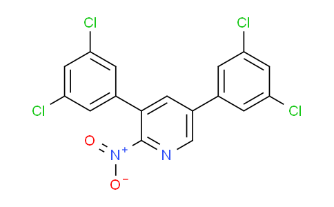 3,5-Bis(3,5-dichlorophenyl)-2-nitropyridine